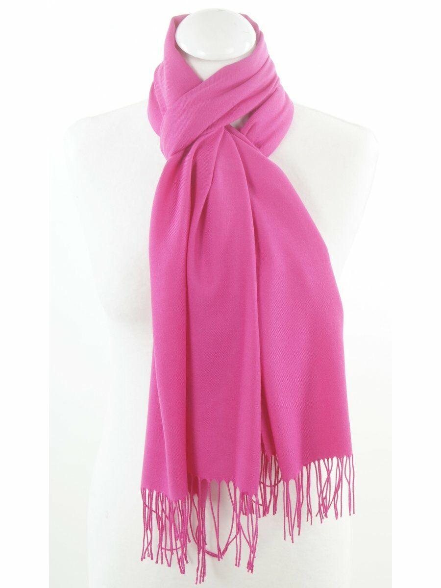 Effen Hardroze Pashminasjaal Smal Model huismerk kopen in de aanbieding