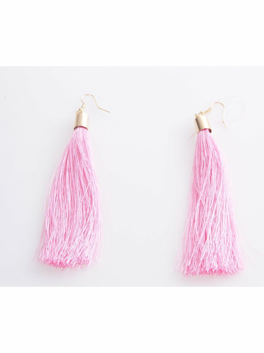 Oorhangers Met Lichtroze Kwast huismerk kopen in de aanbieding
