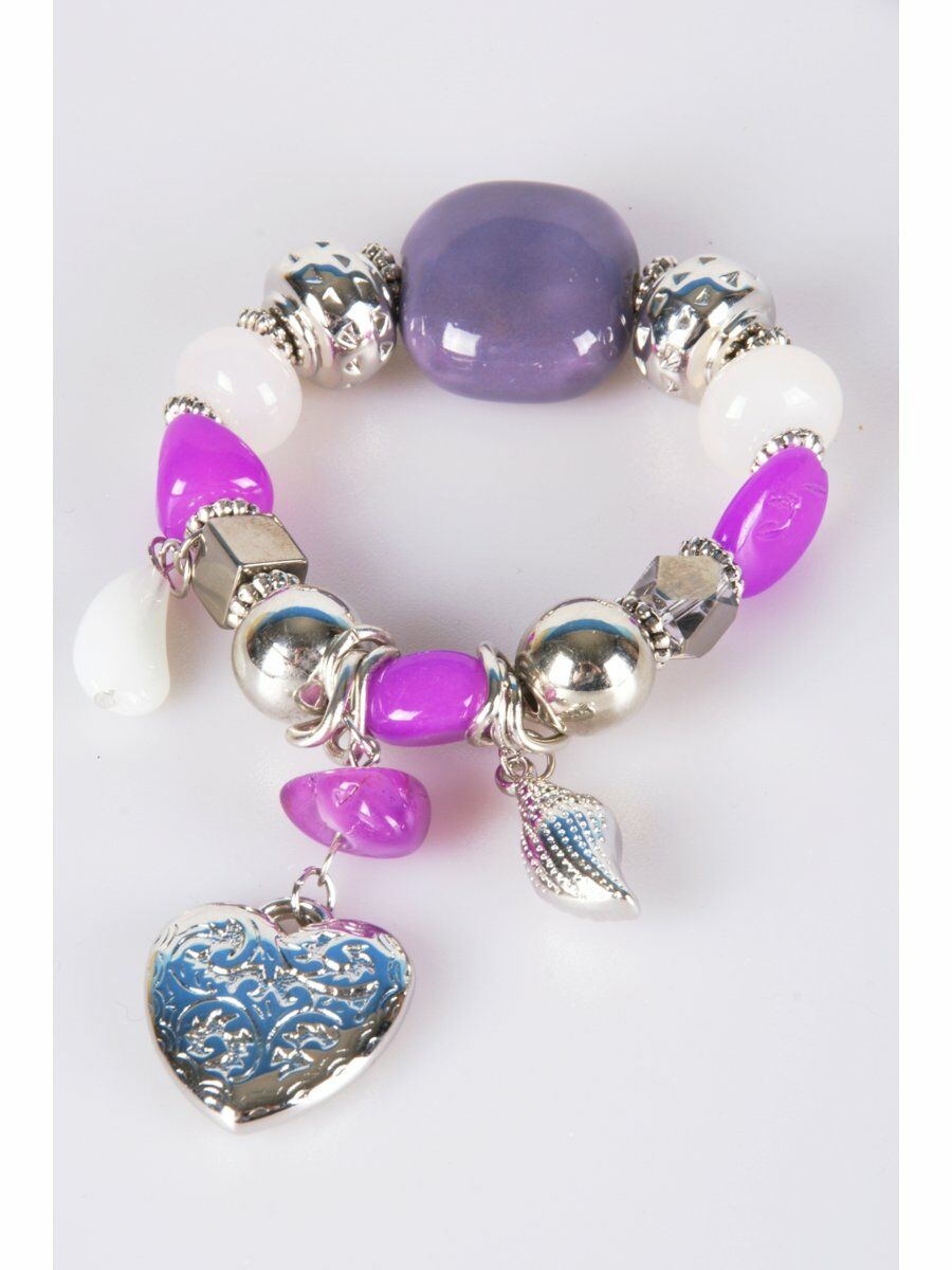 Lilaroze Glazen Stretch Armband huismerk kopen in de aanbieding