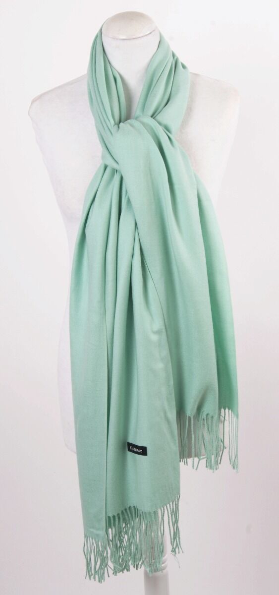 Kasjmier Sjaal In Effen Mintgroen huismerk kopen in de aanbieding
