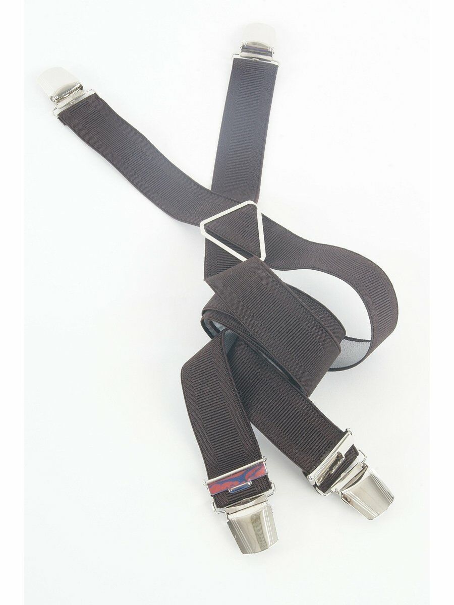 Effen Donkerbruine 4 Clips Bretel huismerk kopen in de aanbieding Effen Donkerbruine 4 Clips Bretel huismerk kopen in de aanbieding