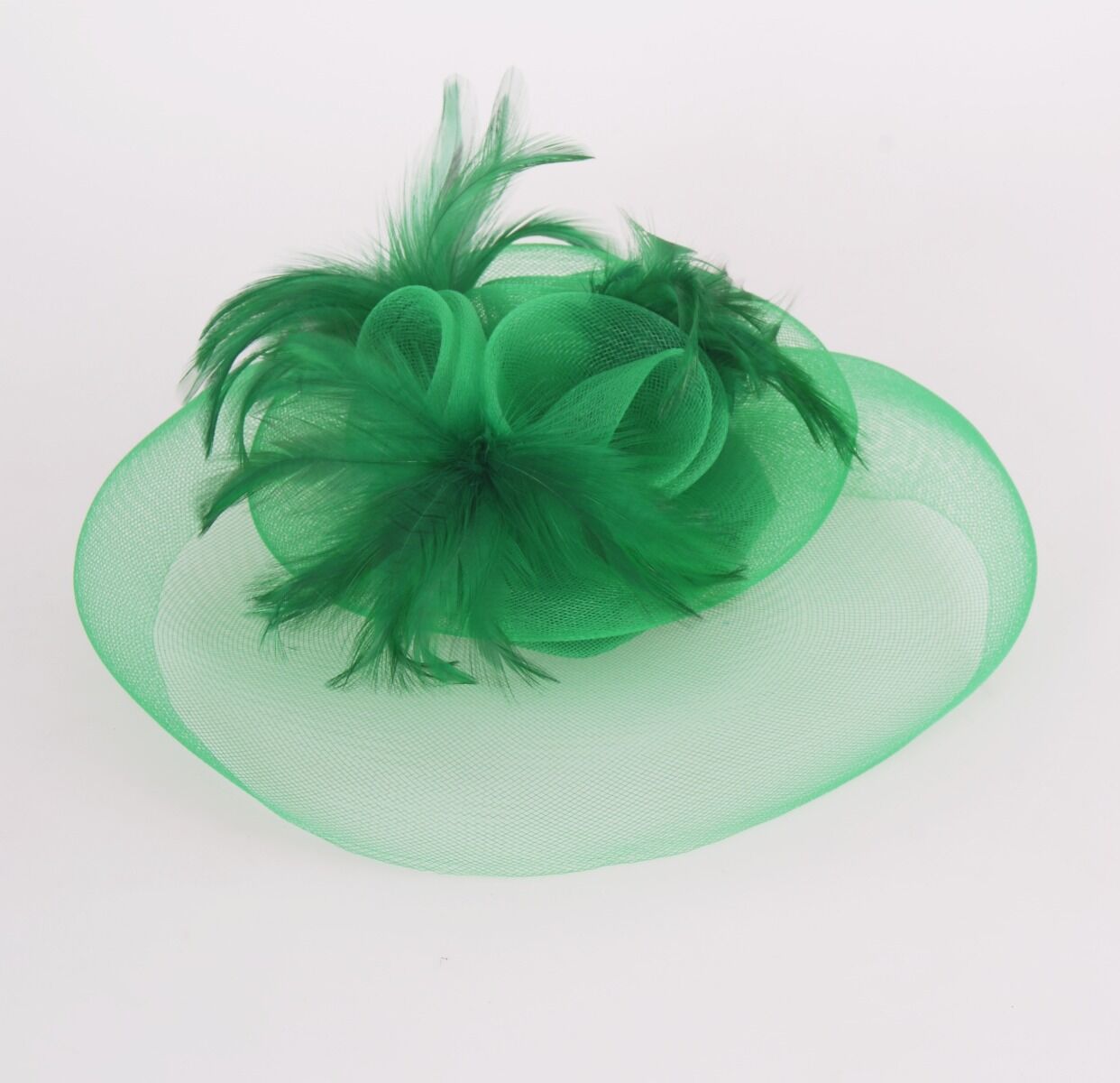 Smaragdgroene Fascinator Van Gaas En Veren huismerk kopen in de aanbieding Smaragdgroene Fascinator Van Gaas En Veren huismerk kopen in de aanbieding