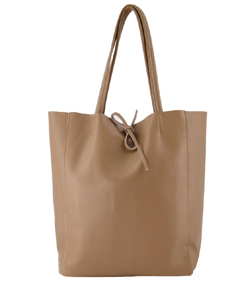 Shopper bruin leer clearance