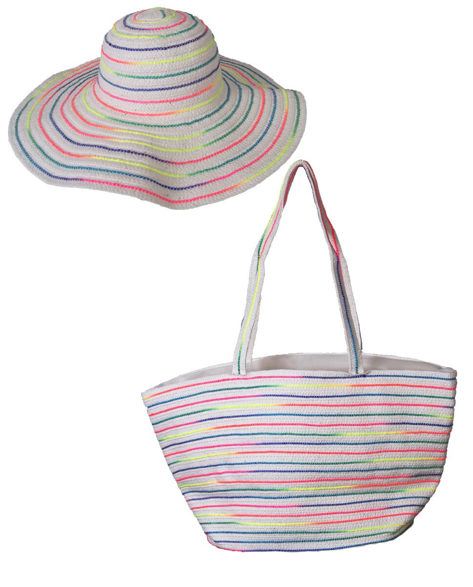 Set Van Strandtas En Zonnehoed huismerk kopen in de aanbieding